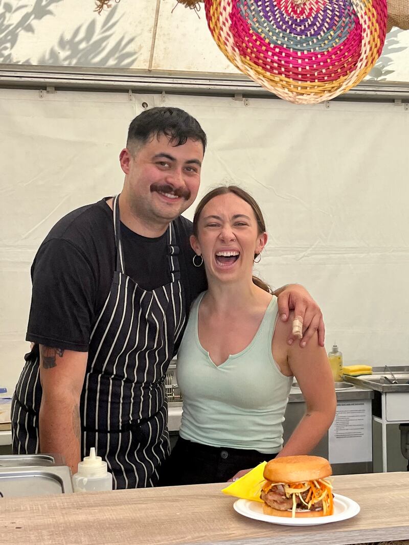 Richie Castillo and Alex O’Neill who run Irish-Filipino food business Bahay are working to set up a sit-down restaurant at this year's Beyond The Pale festivel