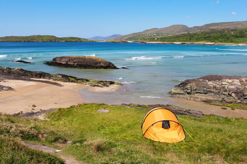 The Ring of Kerry is a popular spot for campers. Photograph: Lorenzo Gulino/iStock