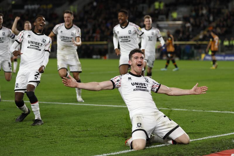 Darragh Lenihan is hoping former Manchester United midfielder Michael Carrick can help him achieve his dream of playing Premier League football. Photograph: Richard Sellers/PA