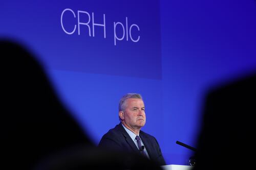 CRH shares rise on last day on Irish stock market as Wall Street beckons