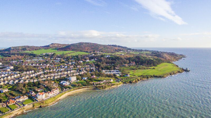 Croxteth is angled to maximise the expanse of views and aspect over Dublin Bay