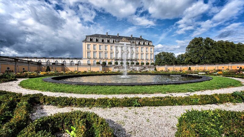 Palace Brühl, near Cologne. Photograph: Florian Trykowski