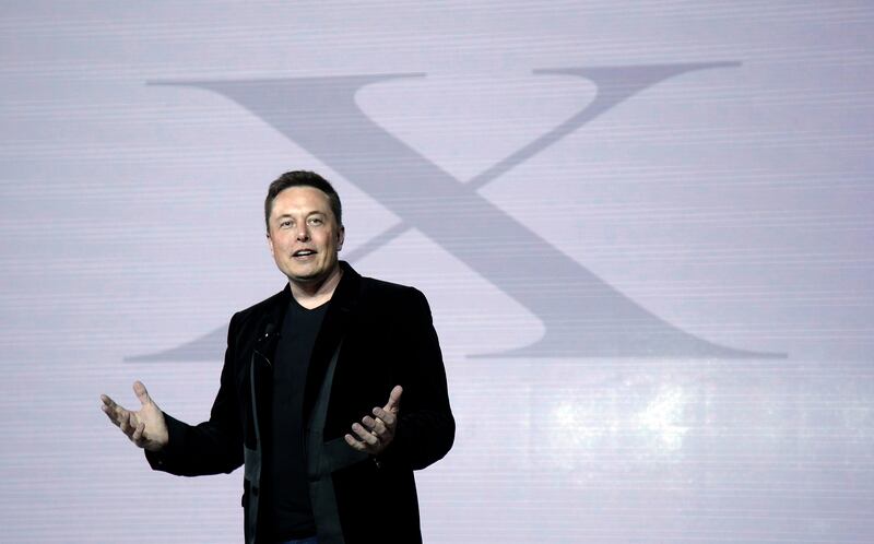 Elon Musk. His iPhone is not pictured. Photograph: AP