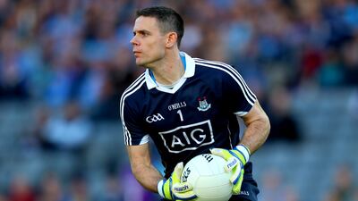 Dublin goalkeeper Stephen Cluxton. “Everything that is good about Dublin in a general sense starts with Cluxton in a specific sense.” Photograph: James Crombie/Inpho