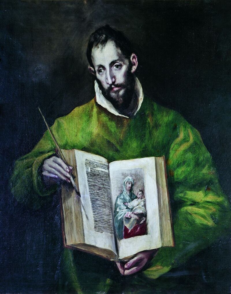 El Greco: St Luke (1605-10). Photograph: Raffaello Bencini/RMN-GP