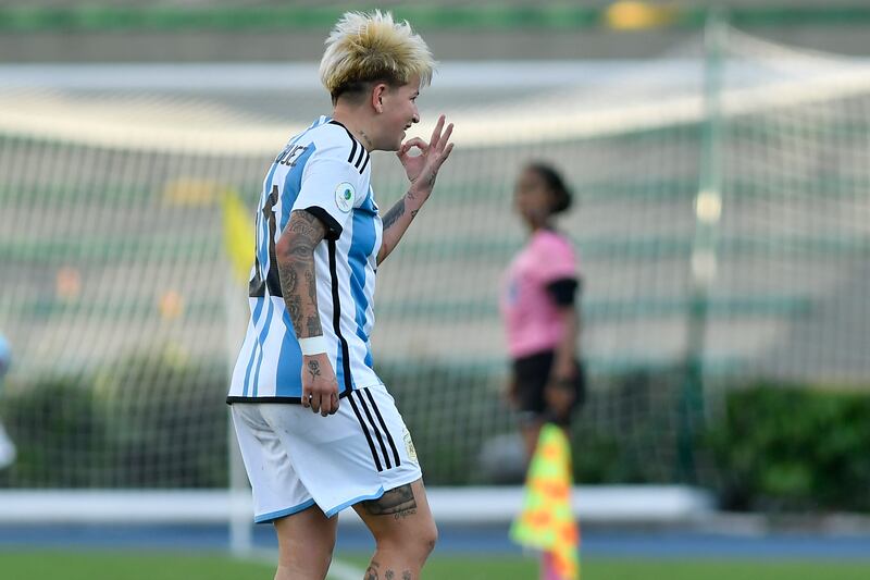 Yamila Tamara Rodriguez of Argentina. Photograph: Gabriel Aponte/Getty