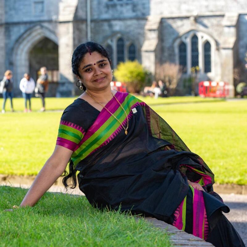 Lekha Menon Margassery, who is running as an Independent in Cork city. Photograph: Michael Mac Sweeney/Provision