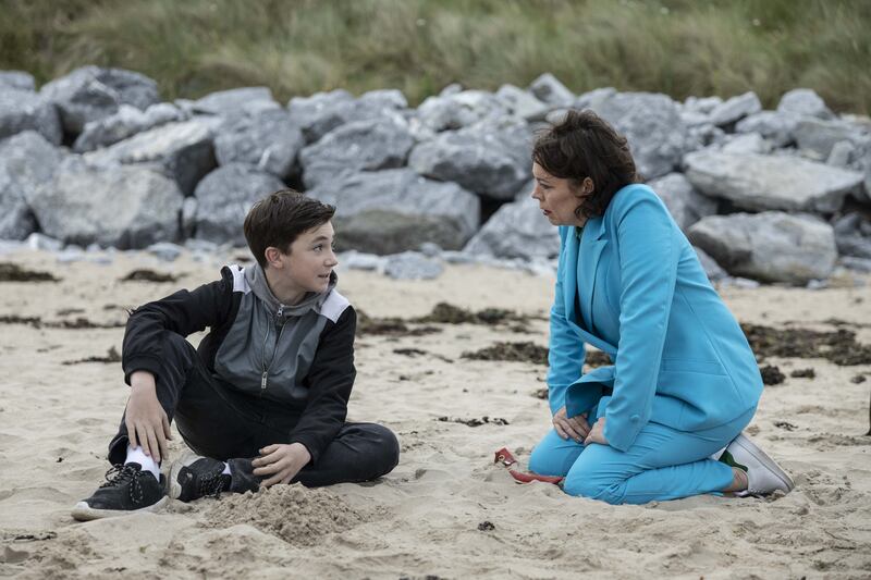 Charlie Reid and Olivia Colman in Joyride. Photograph: PA Photo/Vertigo Releasing