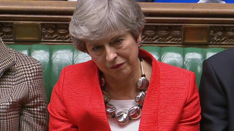 British prime minister Theresa May:  The EU was always afraid it would make its concession to Mrs May on her assurances that she could pass the deal, but she would be unable to keep her part of the deal. Video still: EPA