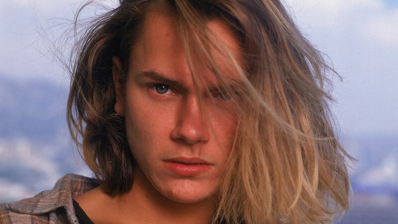 Actor River Phoenix, 1970- 1993, 1991. Photograph: Nancy R Schiff/Getty Images