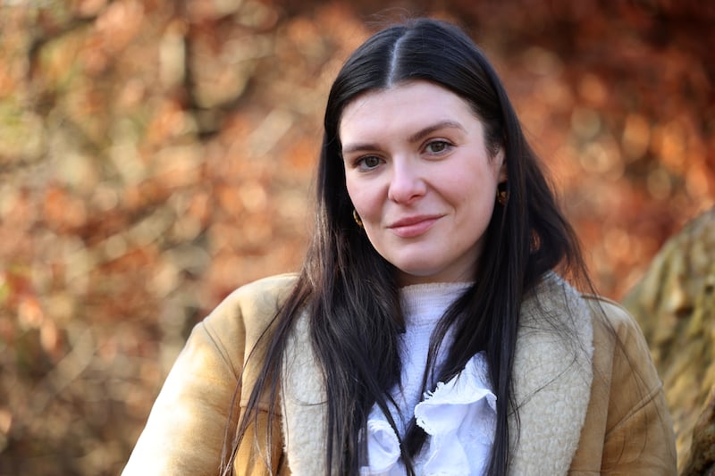 Debut author Róisín Lanigan. Photograph: Dara Mac Dónaill