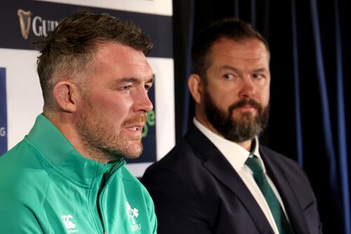 Peter O’Mahony say Ireland captaincy is among his ‘biggest honours’