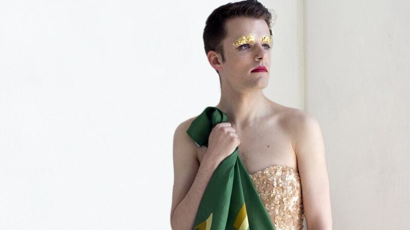 Oisín McKenna in Gays against the Free State!