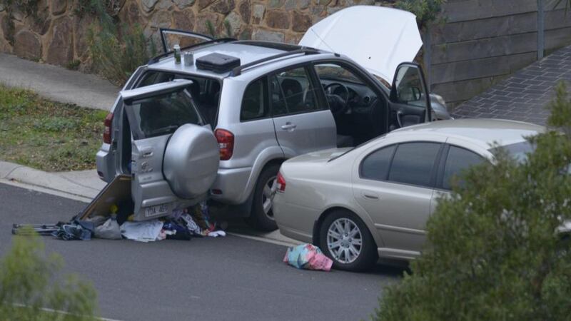 The teenager, the son of a Syrian-born doctor, was arrested on Friday outside his home in the Melbourne suburb of Glenvale in a police anti-terror operation. Photograph: Tracey Nearmy/EPA