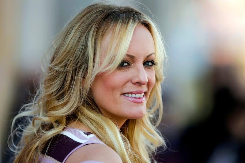 The charges involved an alleged scheme to hide a hush money payment to adult film actor Stormy Daniels (Markus Schreiber/AP)