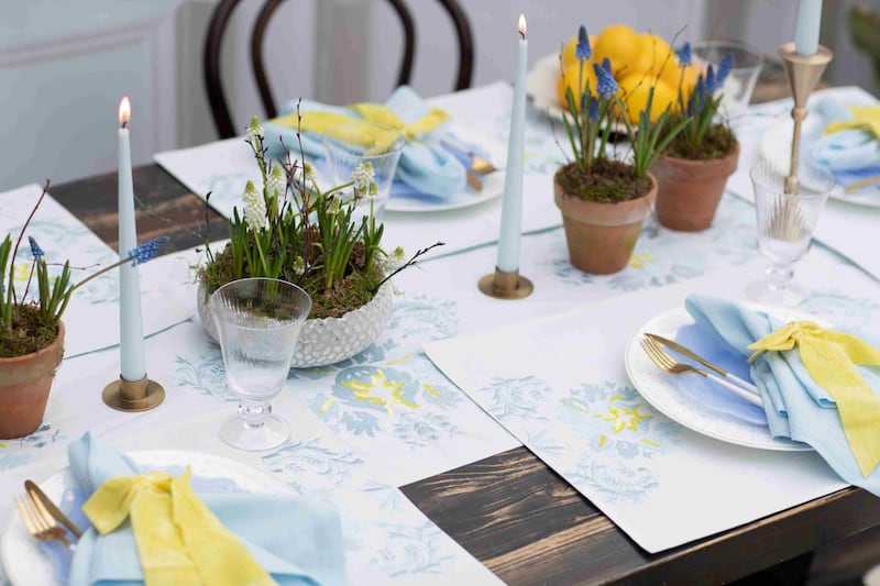 The Designed Table tablescape