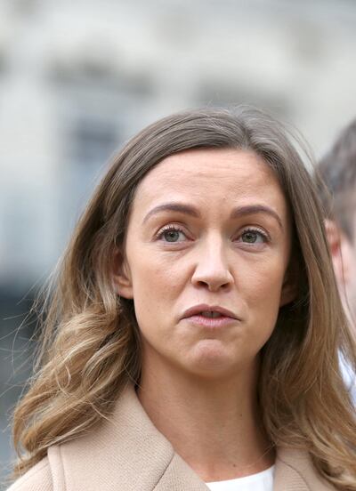 Holly Cairns was not impressed by Micheál Martin's answer to a question she hadn't asked. Photograph: Gareth Chaney/ Collins Photos