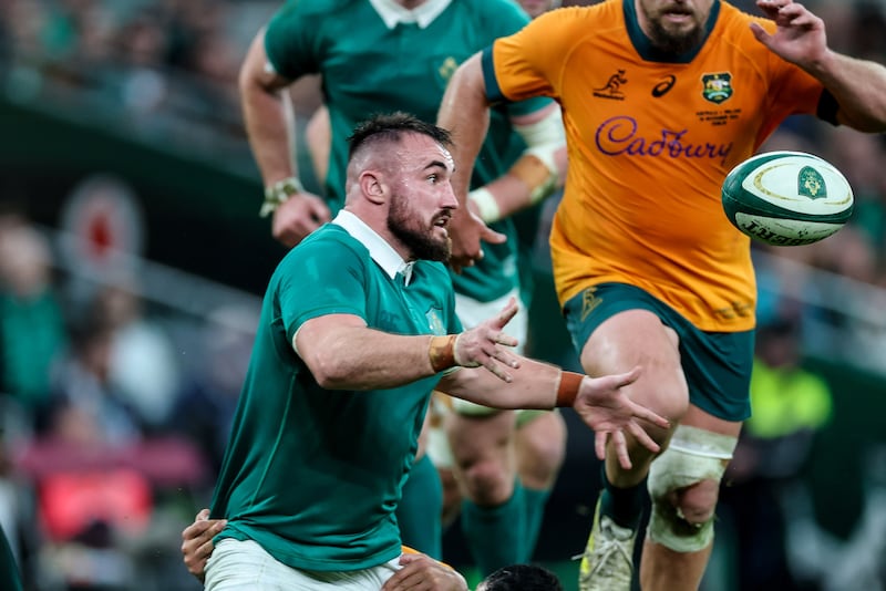 Ireland's Ronan Kelleher. Photograph: Billy Stickland/Inpho