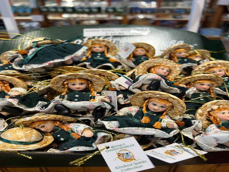 Anne of Green Gables gifts on Prince Edward Island. Photograph: Gemma Tipton