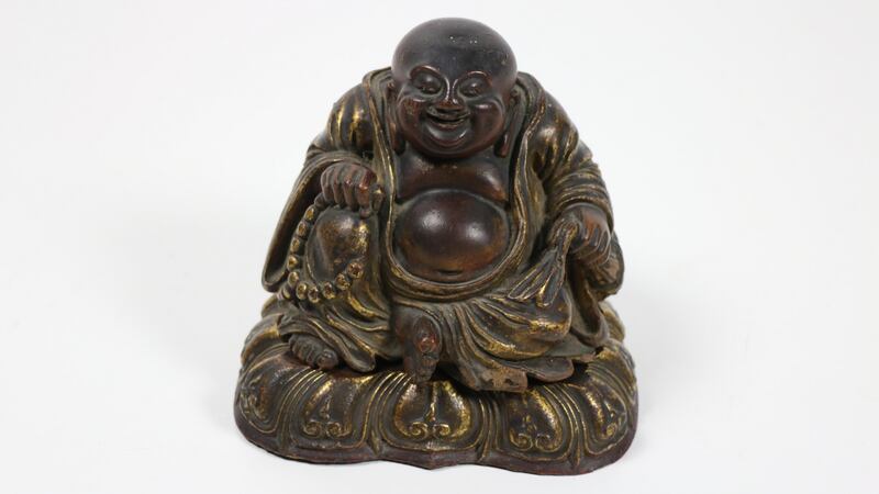 Chinese carved wooden Buddha