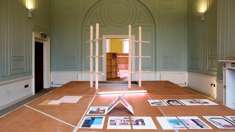 Best Laid Plans: Mandy O’Neill’s exhbition at the Irish Architectural Archive. Photograph: Ros Kavanagh