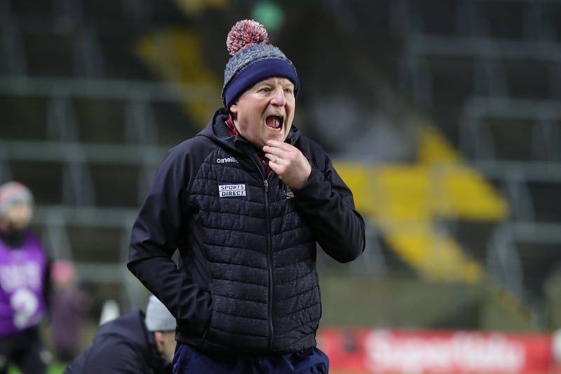 Cork manager John Cleary. Photograph: Natasha Barton/Inpho