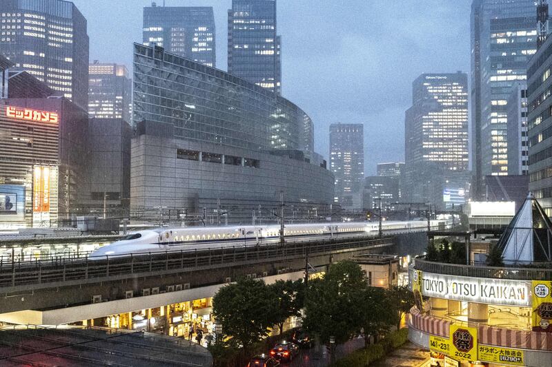 'Tokyo is such a huge city with nine million people, but it is so orderly and friendly and clean'. Photograph: Charly Triballeau/ AFP