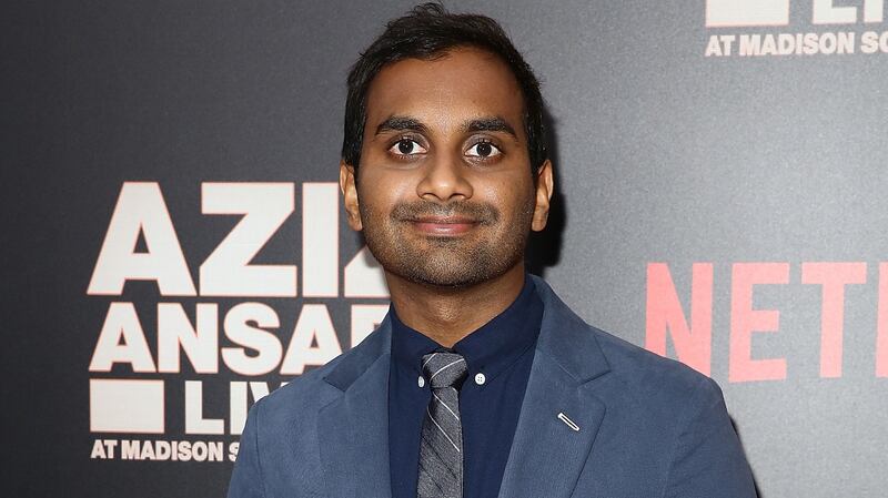 Aziz Ansari: “You see the footage of people cheering for Donald Trump and it’s disappointing, but you’re not going to be able to eliminate that in the world.” Photograph: Astrid Stawiarz/Getty Images