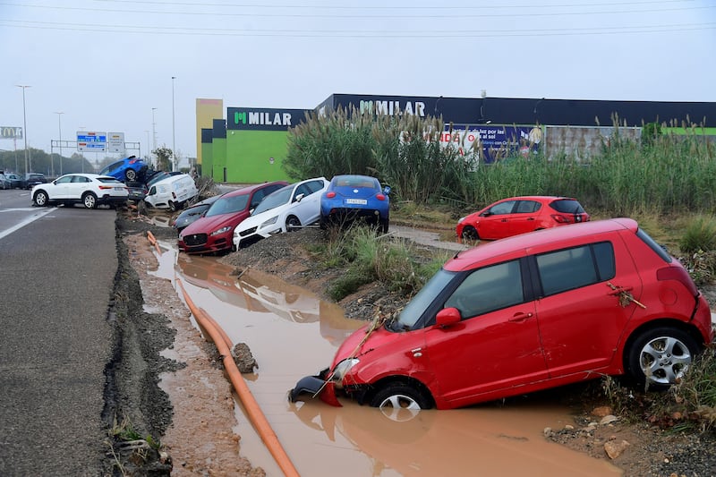 Picuana, near Valencia, eastern Spain. Photograph: Jose Jordan / AFP via Getty Images