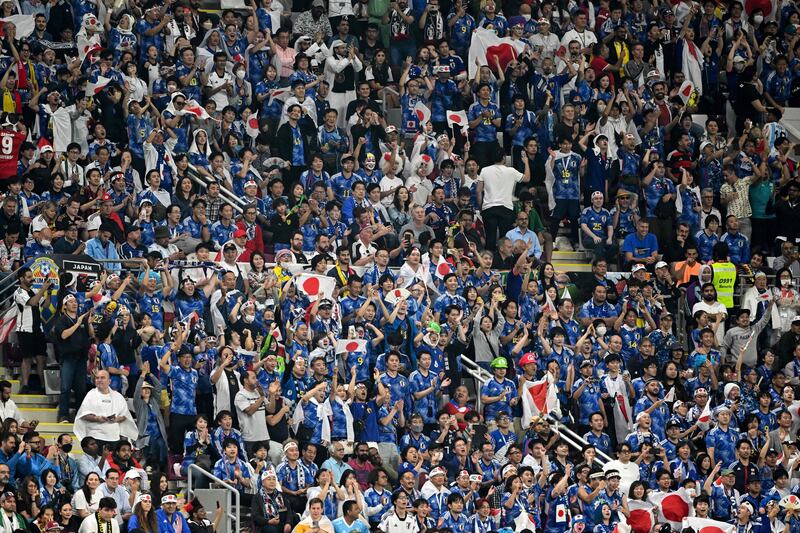 Roy Keane wasn't the only person to think Japans win over Germany was brilliant to watch. Photograph: Ina Fassbender/AFP via Getty Images