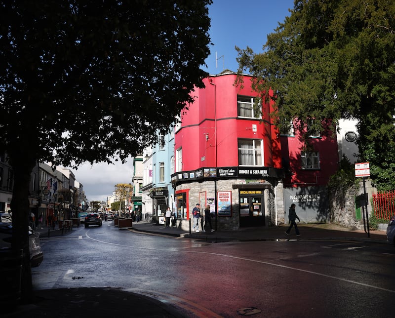 The building is a different colour today but still there. Photograph: Bryan O’Brien