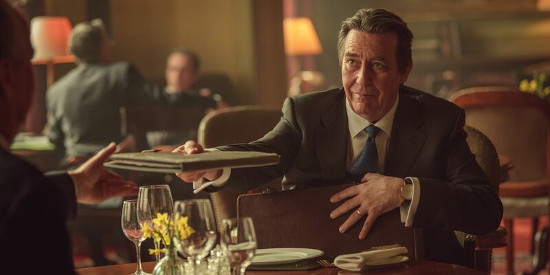 Treason. Ciarán Hinds as Martin Angelis. Photograph: Ana Blumenkron/Netflix 