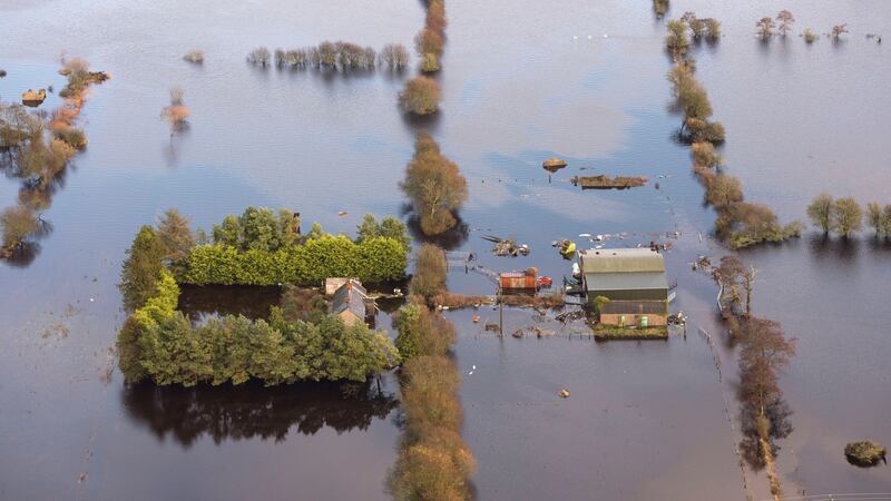 Flooding along the banks of the Shannon River near Athlone. File photograph: Brenda Fitzsimons