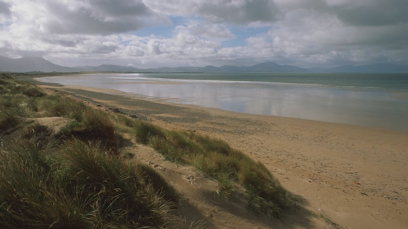 A view of the Banna Strand coast in Tralee Bay, associated with Irish revolutionary leader Roger Casement. Photograph: RDImages/Epics/Getty