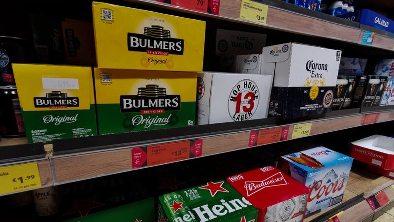 Our reader says  there is ‘no great public harm in the availability of cheap cans of lager or ale’. Photograph: Gareth Chaney/ Collins