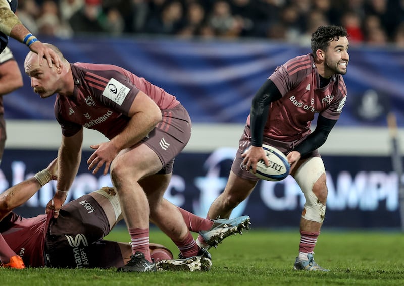 Munster’s Paddy Patterson in action against Castres Olympique. Photograph: Dan Sheridan/Inpho