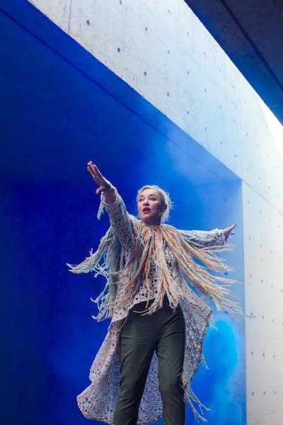 Amanda Coogan in action. Photograph: Brid O’Donovan  