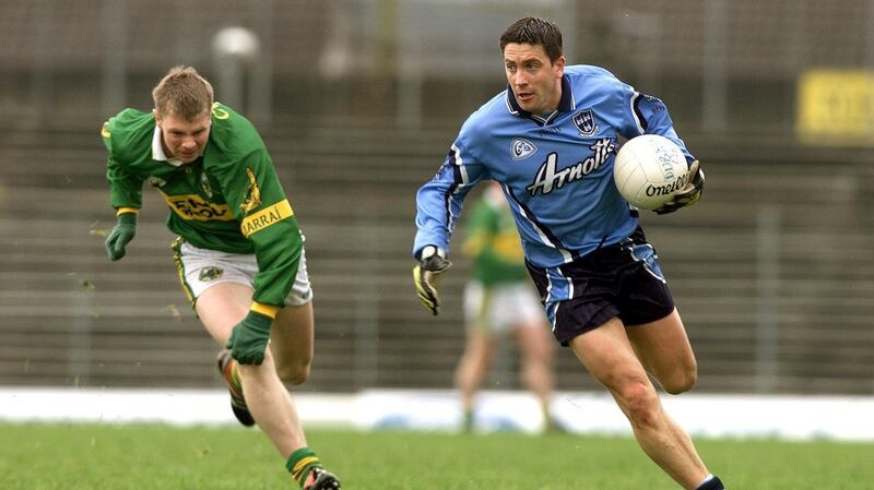 Senan Connell while playing for Dublin against kerry in 2001. Photo: Tom Honan/Inpho