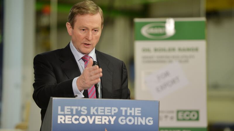 Taoiseach Enda Kenny: “You would have thought that the political and economic cycles could not have coincided so nicely for Enda Kenny’s Government.” Photograph: Alan Betson/The Irish Times