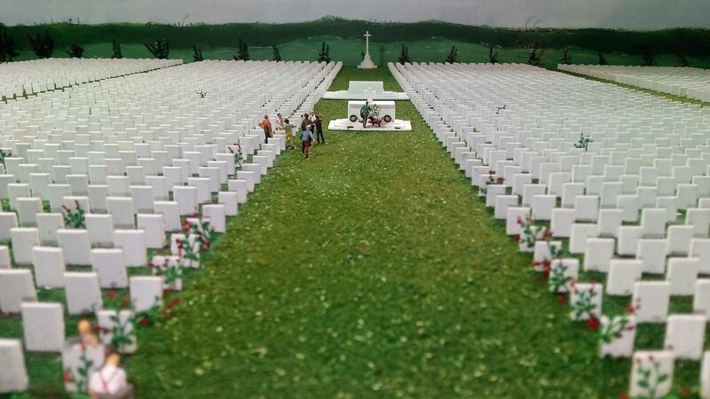 In Boyle, Co Roscommon, on Friday, a memorial diorama to mark the centenary of the signing of the Treaty of Versailles was unveiled at King House, Boyle.