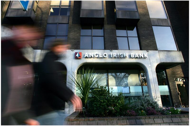 Anglo Irish Bank HQ on St Stephens Green: set to be demolished. Photograph: Bryan O'Brien