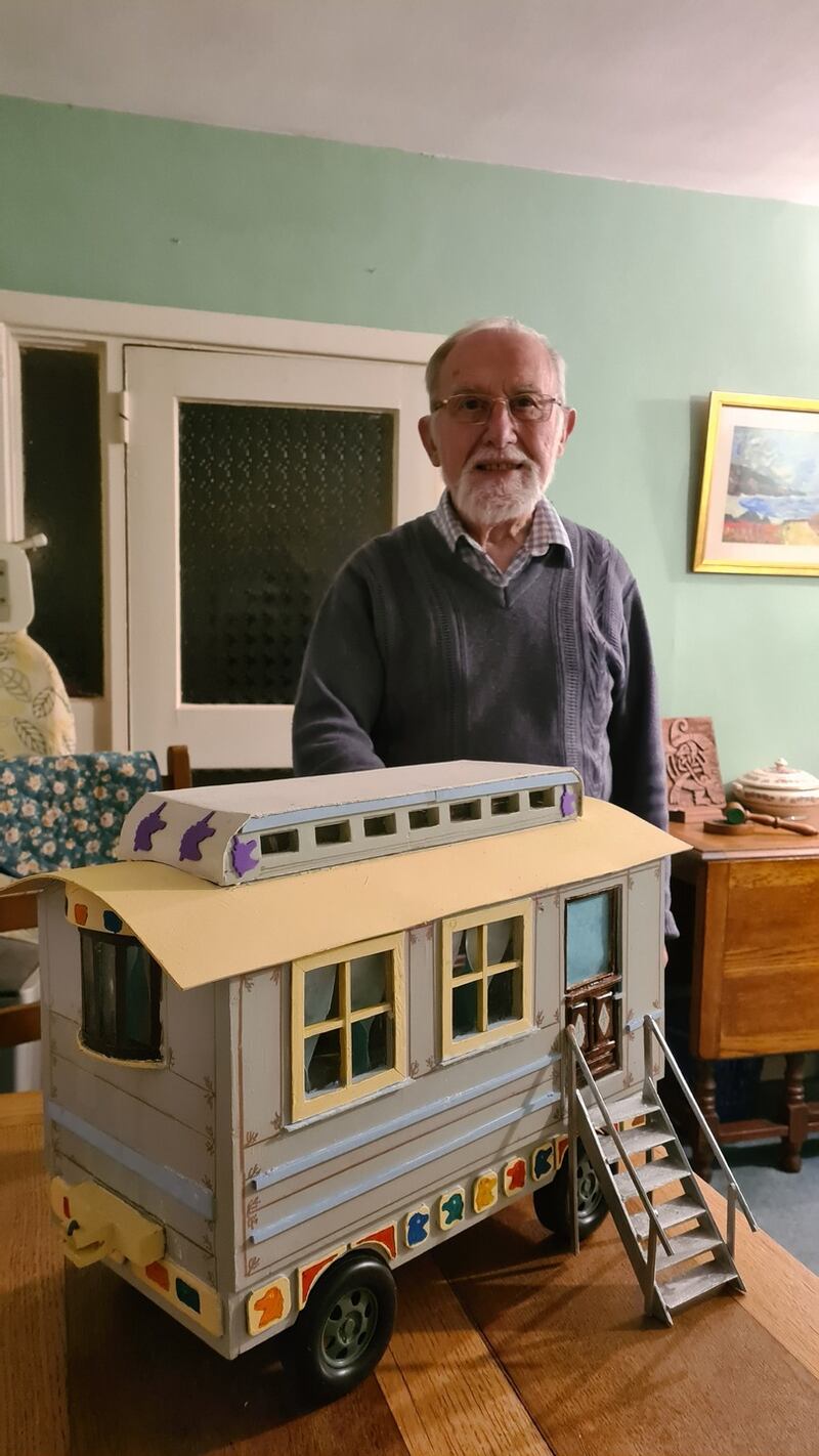 Tony Mahony’s fairground caravan