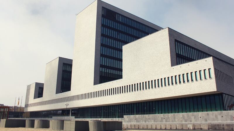 Europol headquarters in The Hague where some 300 senior police officers from 50 countries met last week to discuss “terrorism and illegal immigration”