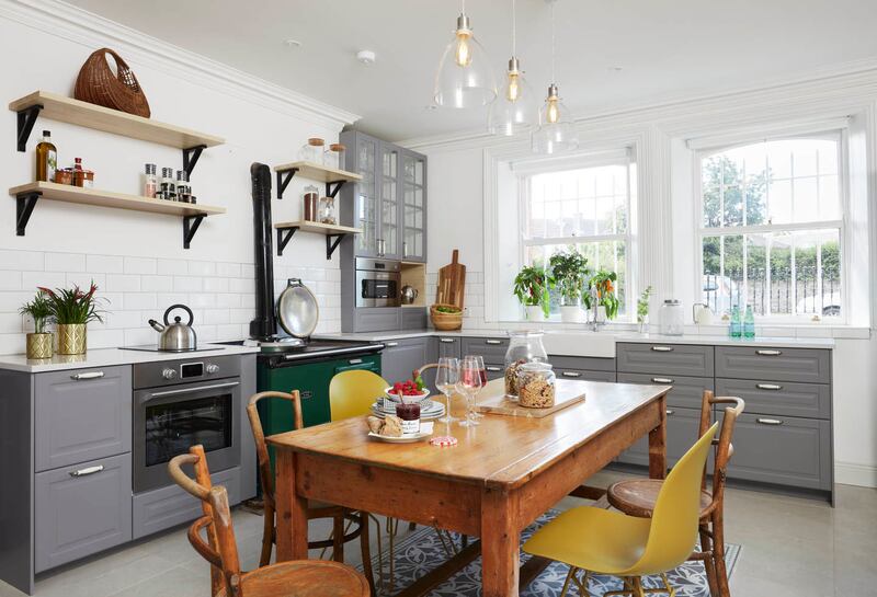 Correctly lit kitchen. Photograph: Philip Lauterbach