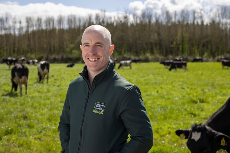 Dairy farmer Gearoid Maher pictured on his farm Killuragh, Cappamore, Co Limerick. Photograph: Clare Keogh