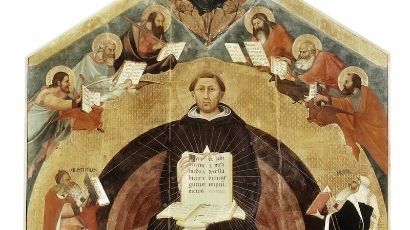 St Thomas Aquinas: Joyce loved the legalistic, hair-splitting scholasticism of Aquinas, describing the Italian as `the lucid sensual Latin'.