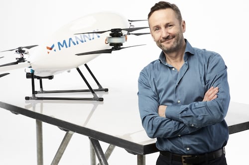 Drone delivery start-up Manna raises $25m ahead of major expansion