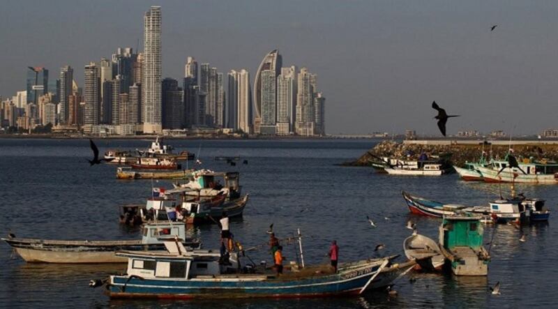 Panama City has found itself the centre of global media attention following a data leak scandal. Photograph: Carlos Jasso/Reuters