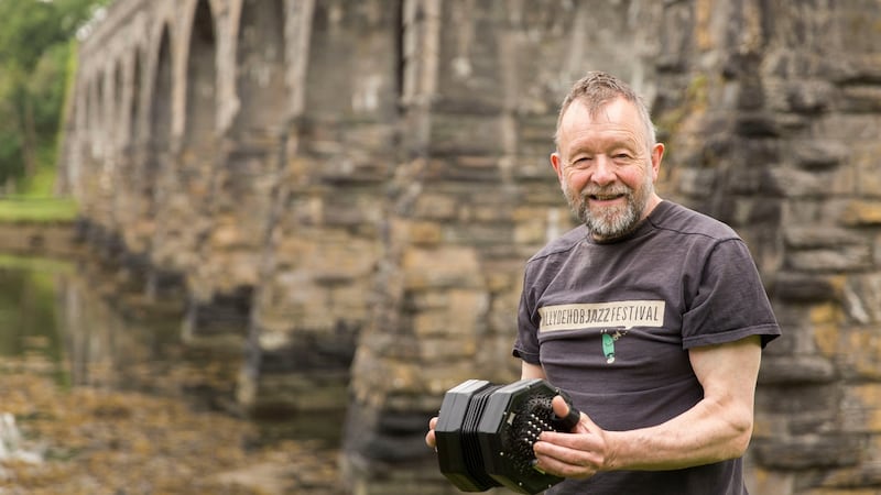 Dick Miles has been in and around Ballydehob for 26 years. “We English have to be on our best behaviour because of what we did here historically.”  Photograph: Emma Jervis