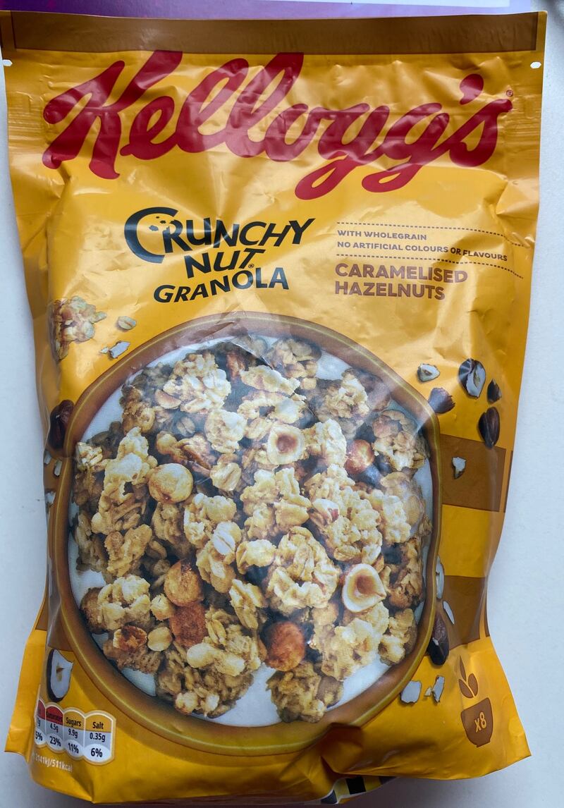 Kellogg’s Crunchy Nut Granola